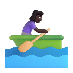 1600 woman rowing boat dark skin tone 1f6a3 1f3ff 200d 2640 fe0f elgato streamdeck and loupedeck animated gif icons key button background wallpaper