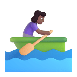 1600 woman rowing boat medium dark skin tone 1f6a3 1f3fe 200d 2640 fe0f elgato streamdeck and loupedeck animated gif icons key button background wallpaper