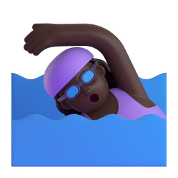 1600 woman swimming dark skin tone 1f3ca 1f3ff 200d 2640 fe0f elgato streamdeck and loupedeck animated gif icons key button background wallpaper