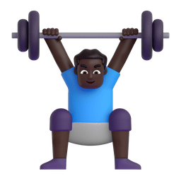 1680 man lifting weights dark skin tone 1f3cb 1f3ff 200d 2642 fe0f elgato streamdeck and loupedeck animated gif icons key button background wallpaper