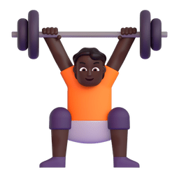 1680 person lifting weights dark skin tone 1f3cb 1f3ff 1f3ff elgato streamdeck and loupedeck animated gif icons key button background wallpaper