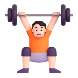 1680 person lifting weights light skin tone 1f3cb 1f3fb 1f3fb elgato streamdeck and loupedeck animated gif icons key button background wallpaper