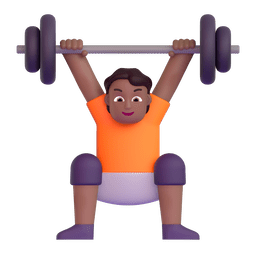 1680 person lifting weights medium dark skin tone 1f3cb 1f3fe 1f3fe elgato streamdeck and loupedeck animated gif icons key button background wallpaper