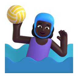 1760 woman playing water polo dark skin tone 1f93d 1f3ff 200d 2640 fe0f elgato streamdeck and loupedeck animated gif icons key button background wallpaper