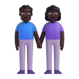 1840 woman and man holding hands dark skin tone 1f46b 1f3ff 1f3ff elgato streamdeck and loupedeck animated gif icons key button background wallpaper