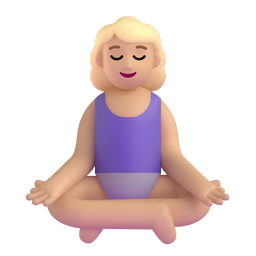 1840 woman in lotus position medium light skin tone 1f9d8 1f3fc 200d 2640 fe0f elgato streamdeck and loupedeck animated gif icons key button background wallpaper