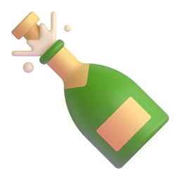 2160 bottle with popping cork 1f37e elgato streamdeck and loupedeck animated gif icons key button background wallpaper