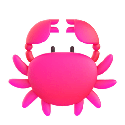 2160 crab 1f980 elgato streamdeck and loupedeck animated gif icons key button background wallpaper