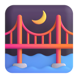 2240 bridge at night 1f309 elgato streamdeck and loupedeck animated gif icons key button background wallpaper