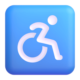 2720 wheelchair symbol 267f elgato streamdeck and loupedeck animated gif icons key button background wallpaper