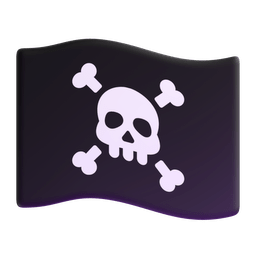 2960 pirate flag 1f3f4 200d 2620 fe0f elgato streamdeck and loupedeck animated gif icons key button background wallpaper