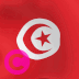突尼斯乡村国旗Elgato StreamDeck和Loupedeck动画GIF图标钥匙按钮背景壁纸
