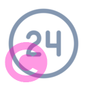 access time 20 regular fluent font icon | vivre-motion