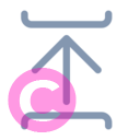 arrow between up 20 regular fluent font icon | vivre-motion