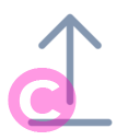 arrow export up 20 regular fluent font icon | vivre-motion