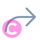 arrow forward 20 regular fluent font icon | vivre-motion