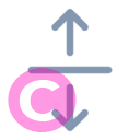 arrow maximize vertical 20 regular fluent font icon | vivre-motion