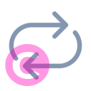 arrow repeat all 20 regular fluent font icon | vivre-motion