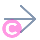arrow right 20 regular fluent font icon | vivre-motion