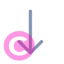 arrow sort down 20 regular fluent font icon | vivre-motion