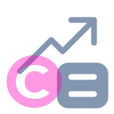 arrow trending text 20 regular fluent font icon | vivre-motion