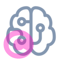 brain circuit 20 regular fluent font icon | vivre-motion