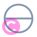 circle line 20 regular fluent font icon | vivre-motion