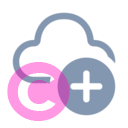 cloud add 20 regular fluent font icon | vivre-motion