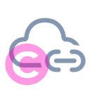 cloud link 20 regular fluent font icon | vivre-motion