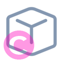 cube 20 regular fluent font icon | vivre-motion