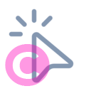 cursor click 20 regular fluent font icon | vivre-motion