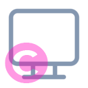 desktop 20 regular fluent font icon | vivre-motion