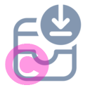 drawer arrow download 20 regular fluent font icon | vivre-motion