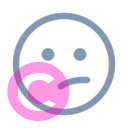 emoji sad slight 20 regular fluent font icon | vivre-motion