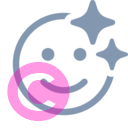 emoji sparkle 20 regular fluent font icon | vivre-motion