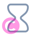 hourglass 20 regular fluent font icon | vivre-motion
