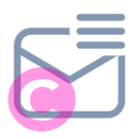 mail list 20 regular fluent font icon | vivre-motion