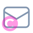 mail 20 regular fluent font icon | vivre-motion