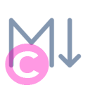 markdown 20 regular fluent font icon | vivre-motion