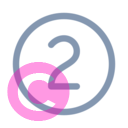 number circle 2 20 regular fluent font icon | vivre-motion