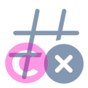 number symbol dismiss 20 regular fluent font icon | vivre-motion