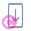 phone update 20 regular fluent font icon | vivre-motion