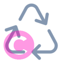 recycle 20 regular fluent font icon | vivre-motion