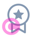 ribbon star 20 regular fluent font icon | vivre-motion