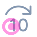 skip forward 10 20 regular fluent font icon | vivre-motion