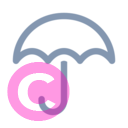 umbrella 20 regular fluent font icon | vivre-motion