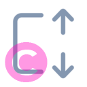 arrow autofit height 20 regular fluent font icon | vivre-motion