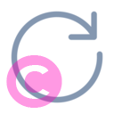 arrow clockwise 20 regular fluent font icon | vivre-motion