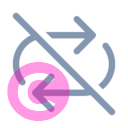 arrow repeat all off 20 regular fluent font icon | vivre-motion