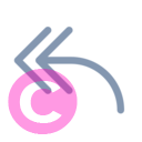 arrow reply all 20 regular fluent font icon | vivre-motion